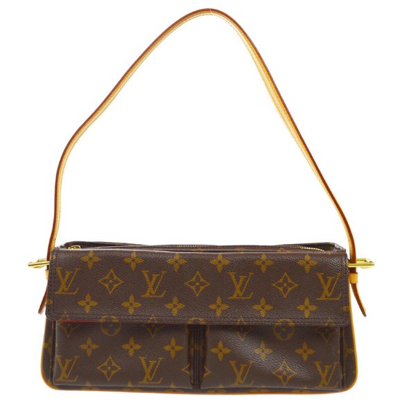 Authenticity Guaranteed LOUIS VUITTON VIVA CITE MM HAND BAG PURSE - Picture 1 of 12